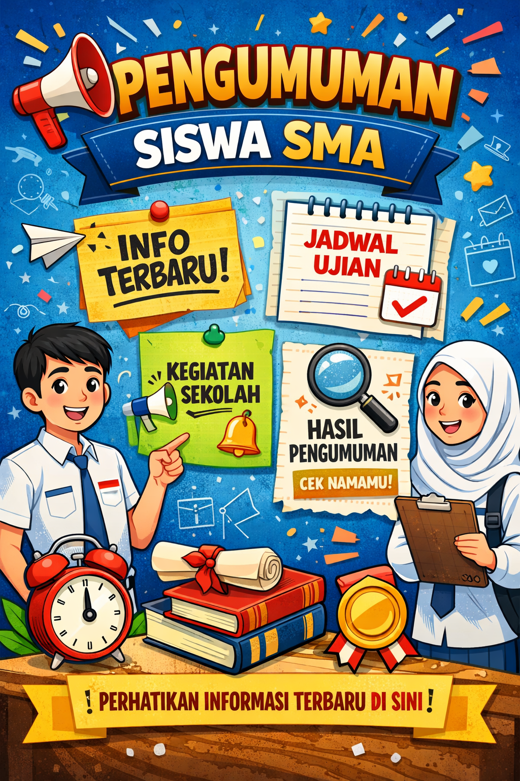 Pengumuman Perpindahan siswa Semester Ganjil 2025
